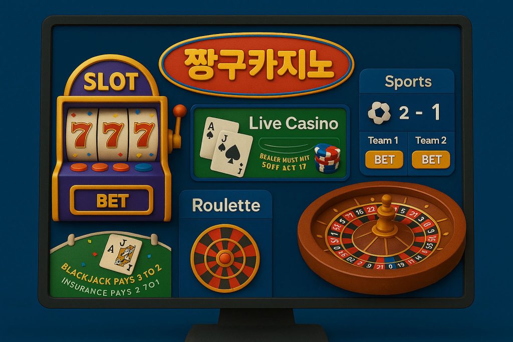 짱구카지노 주요 서비스