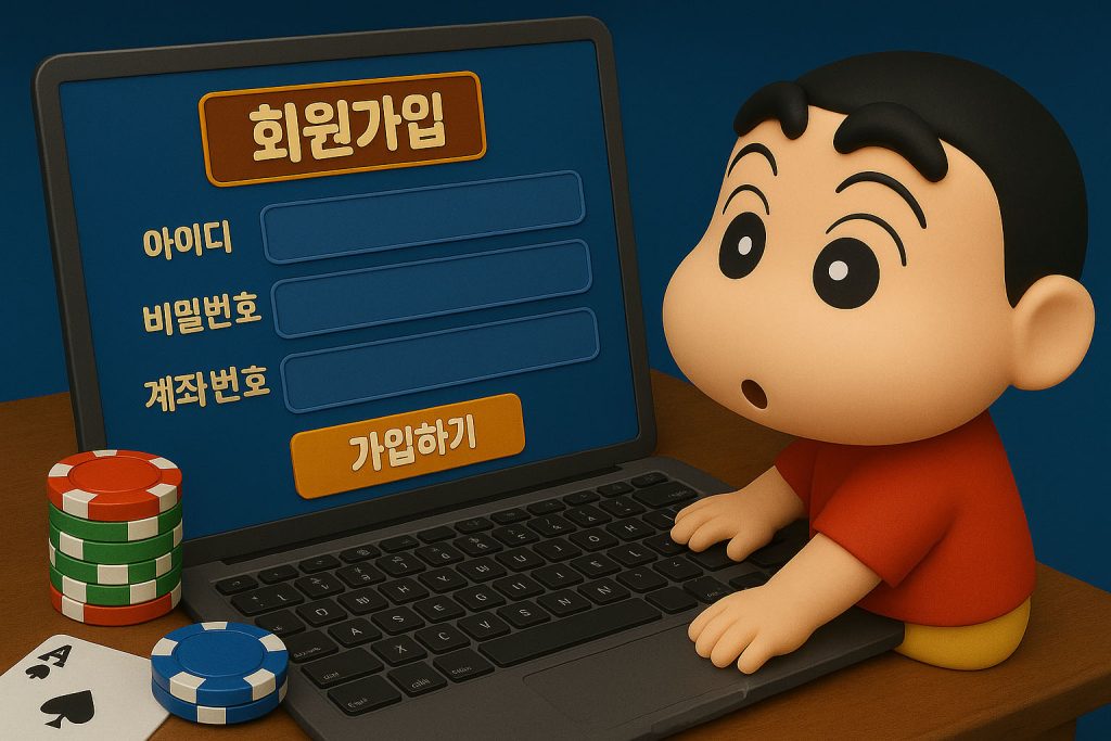 짱구카지노 회원 가입 방법