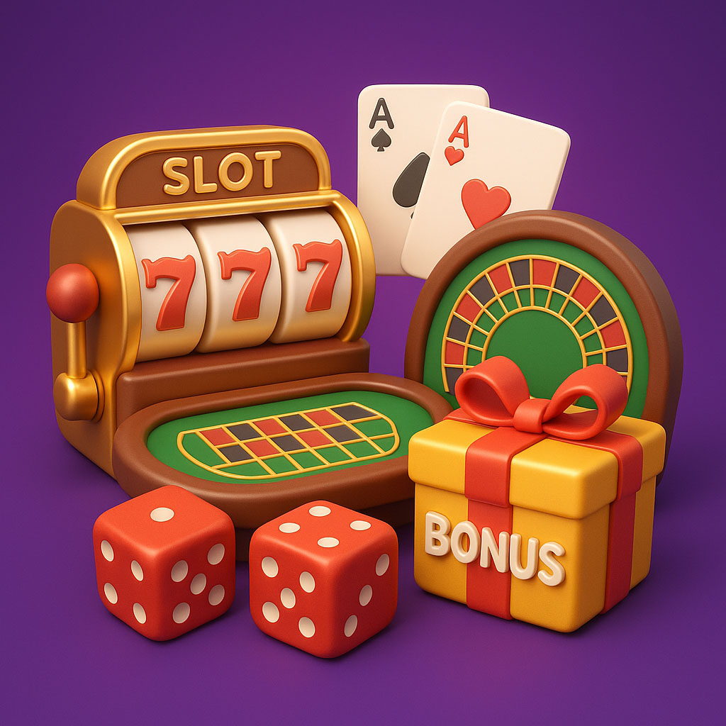 다양한 게임 종류와 풍성한 혜택